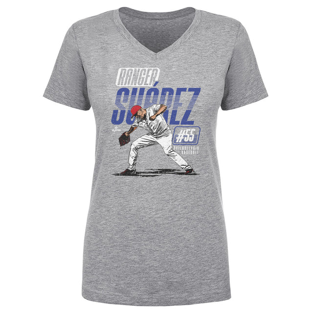 Ranger Suarez Women's V-Neck T-Shirt | 500 LEVEL