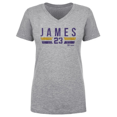 LeBron James Women's V-Neck T-Shirt | 500 LEVEL