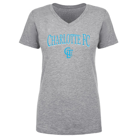Charlotte FC Women's V-Neck T-Shirt | 500 LEVEL