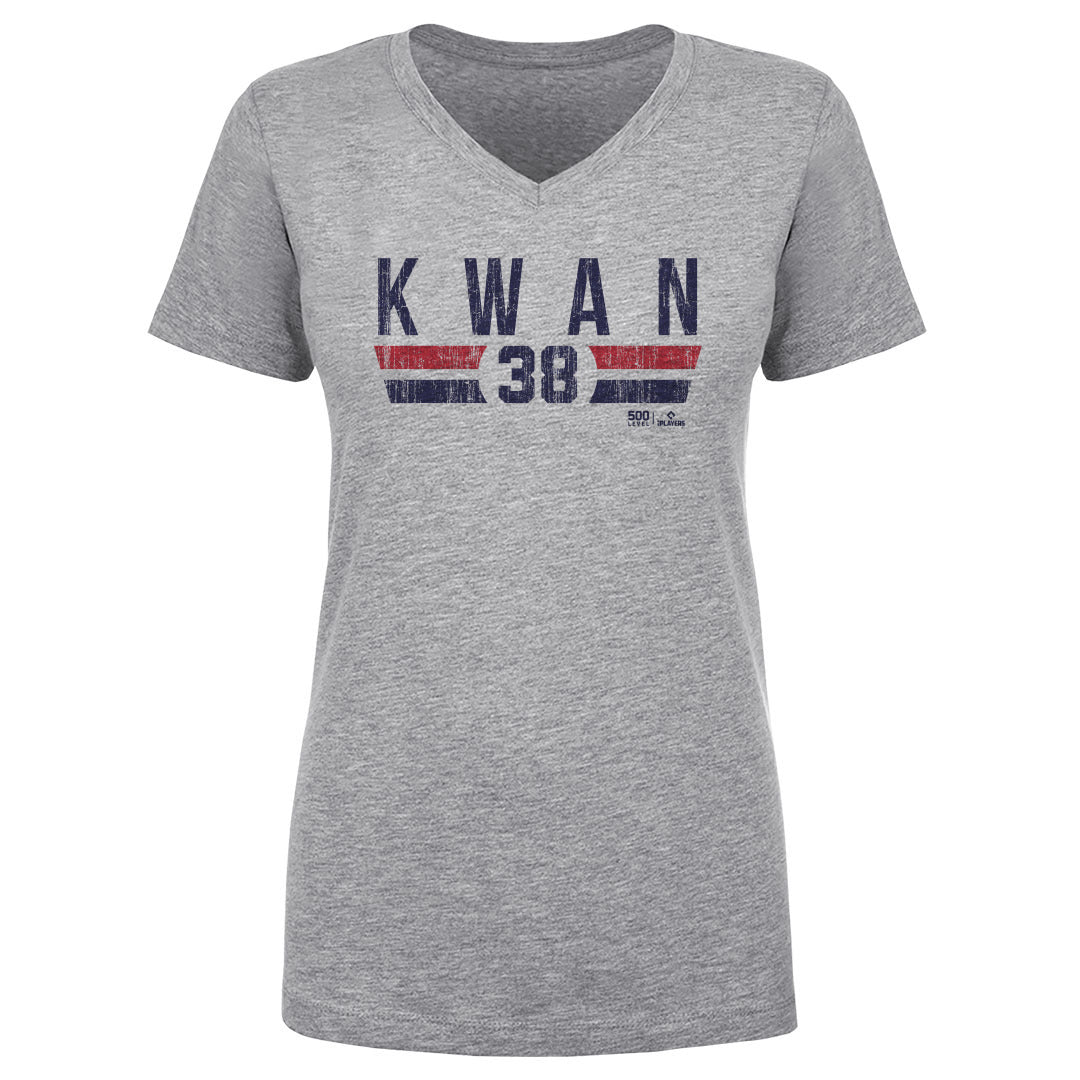 Steven Kwan Women's V-Neck T-Shirt | 500 LEVEL
