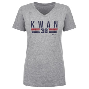 Steven Kwan Women's V-Neck T-Shirt | 500 LEVEL