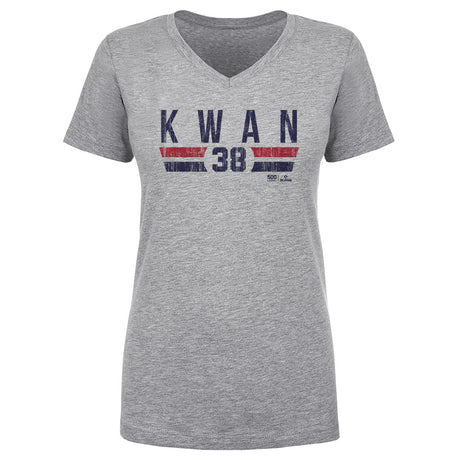 Steven Kwan Women's V-Neck T-Shirt | 500 LEVEL