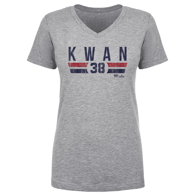 Steven Kwan Women's V-Neck T-Shirt | 500 LEVEL
