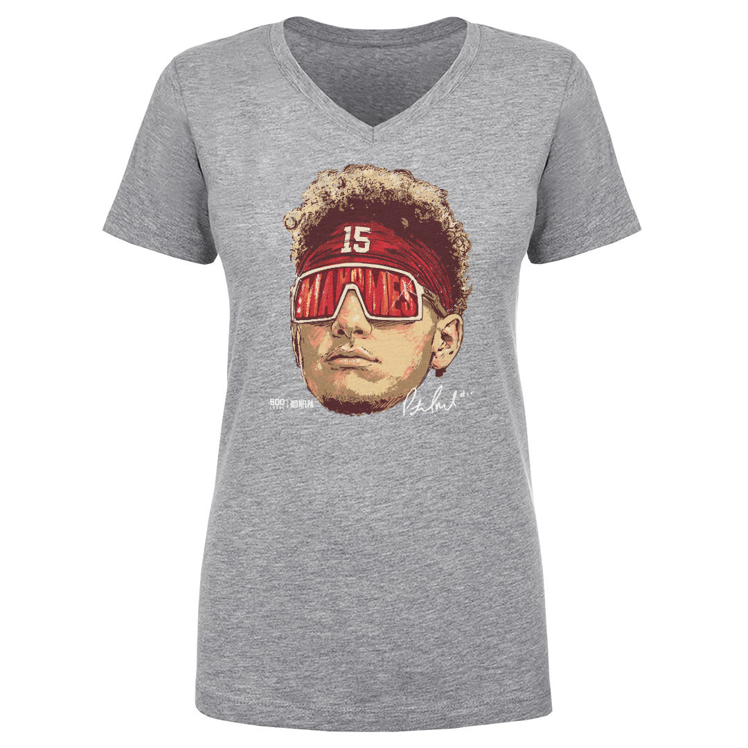 Patrick Mahomes Women's V-Neck T-Shirt | 500 LEVEL