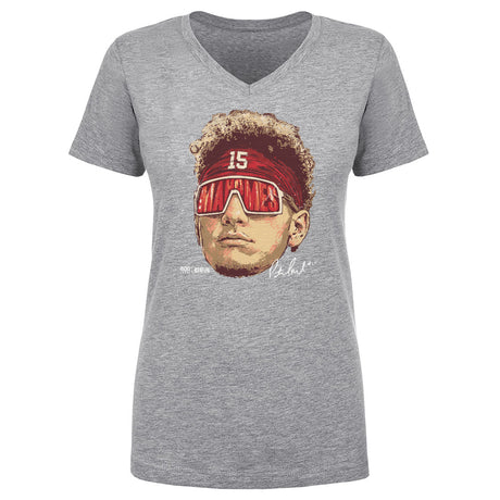 Patrick Mahomes Women's V-Neck T-Shirt | 500 LEVEL
