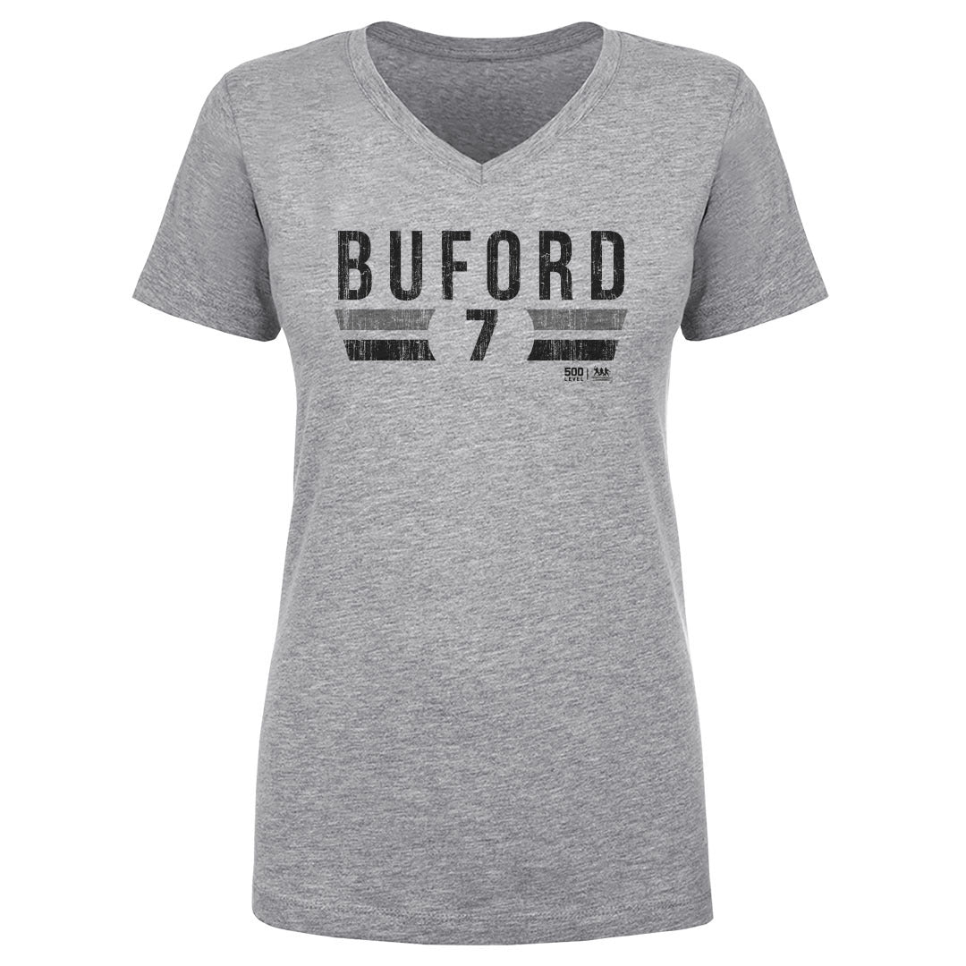 Don Buford Women's V-Neck T-Shirt | 500 LEVEL