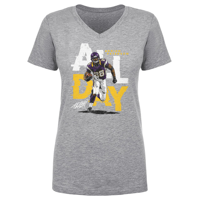 Adrian Peterson Women's V-Neck T-Shirt | 500 LEVEL