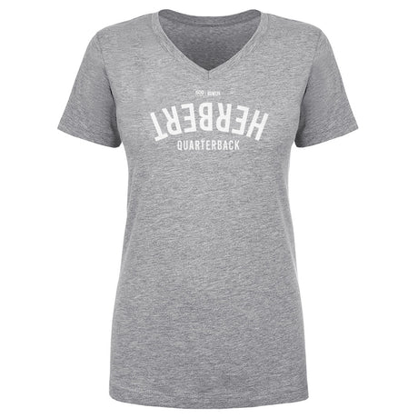 Justin Herbert Women's V-Neck T-Shirt | 500 LEVEL