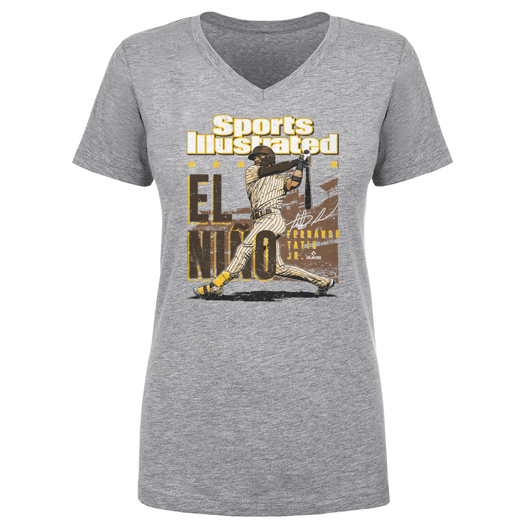 Fernando Tatis Jr. Women's V-Neck T-Shirt | 500 LEVEL