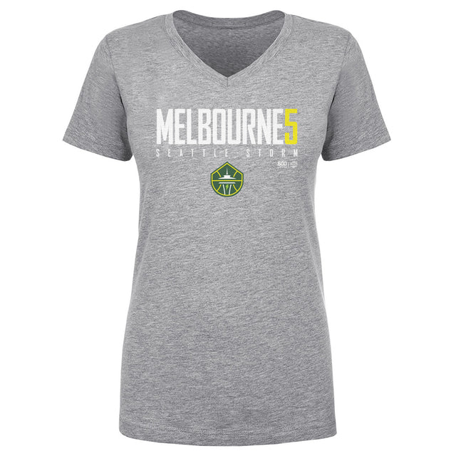 Jade Melbourne Women's V-Neck T-Shirt | 500 LEVEL