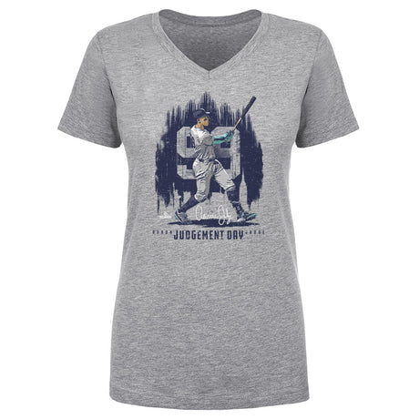 Aaron Judge Women's V-Neck T-Shirt | 500 LEVEL