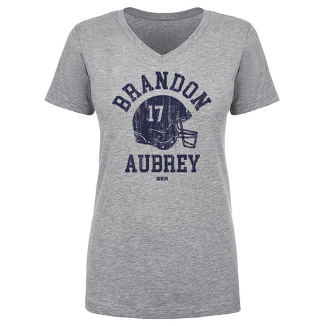 Brandon Aubrey Women's V-Neck T-Shirt | 500 LEVEL