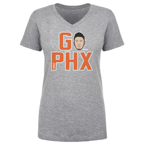 Devin Booker Women's V-Neck T-Shirt | 500 LEVEL