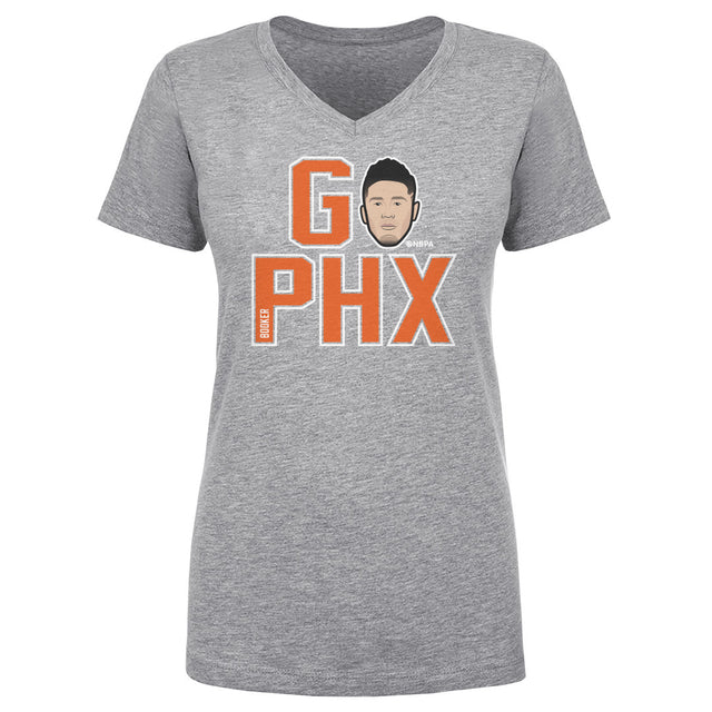 Devin Booker Women's V-Neck T-Shirt | 500 LEVEL