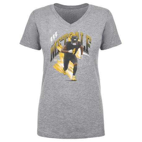 DK Metcalf Women's V-Neck T-Shirt | 500 LEVEL