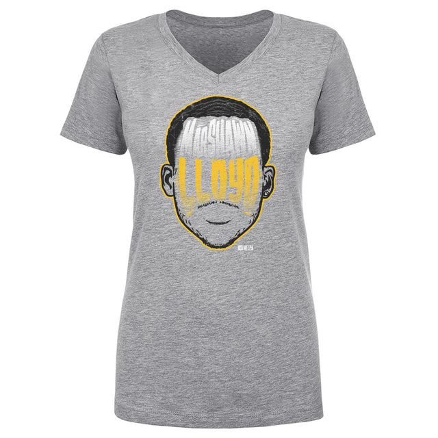MarShawn Lloyd Women's V-Neck T-Shirt | 500 LEVEL
