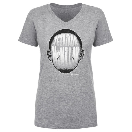 Tetairoa McMillan Women's V-Neck T-Shirt | 500 LEVEL