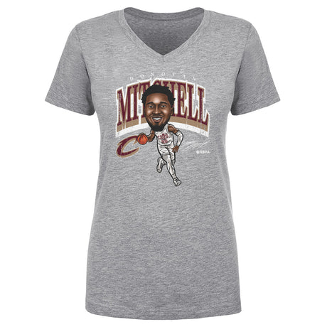 Donovan Mitchell Women's V-Neck T-Shirt | 500 LEVEL