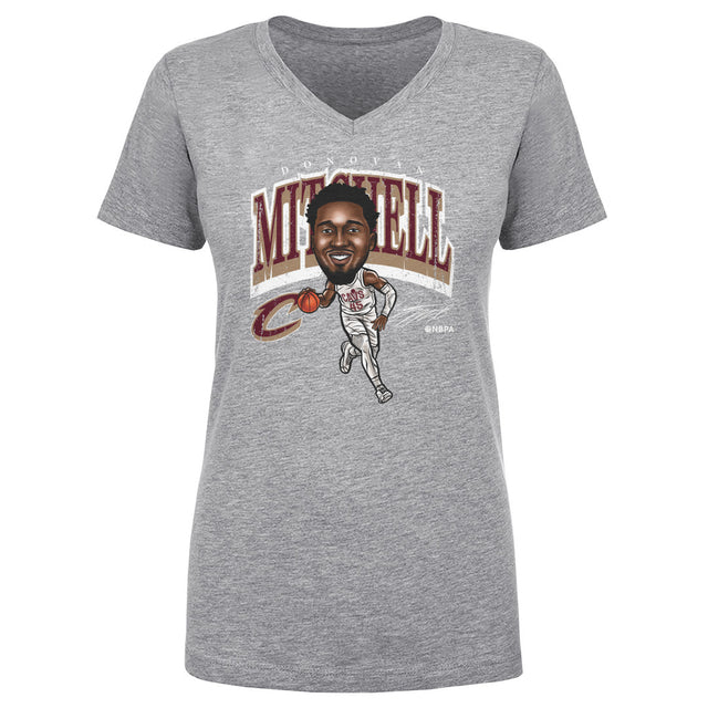 Donovan Mitchell Women's V-Neck T-Shirt | 500 LEVEL