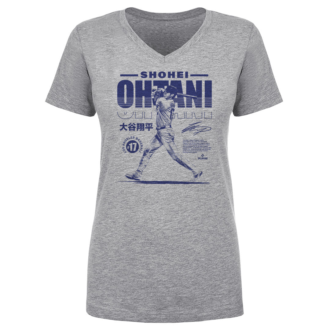 Shohei Ohtani Women's V-Neck T-Shirt | 500 LEVEL