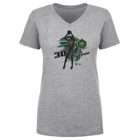 Nneka Ogwumike Women's V-Neck T-Shirt | 500 LEVEL