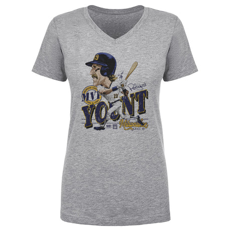 Robin Yount Women's V-Neck T-Shirt | 500 LEVEL