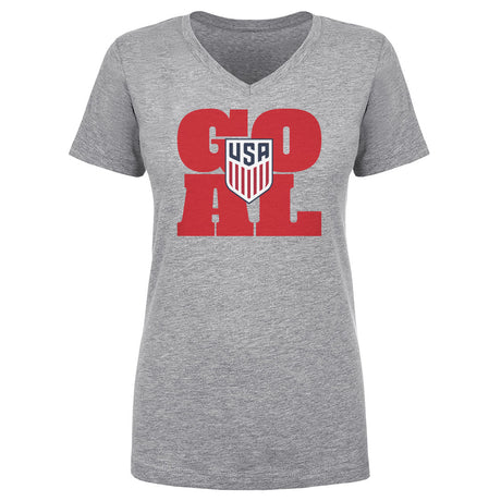 U.S. Soccer Women's V-Neck T-Shirt | 500 LEVEL