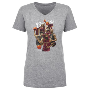 Cleveland Cavaliers Women's V-Neck T-Shirt | 500 LEVEL