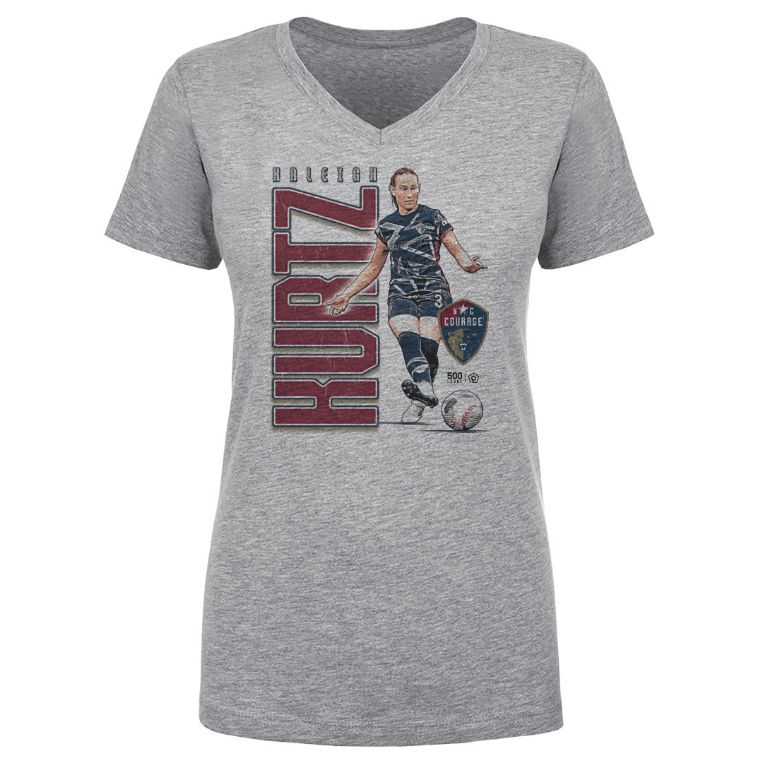 Kaleigh Kurtz Women's V-Neck T-Shirt | 500 LEVEL