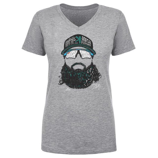 Devin Smeltzer Women's V-Neck T-Shirt | 500 LEVEL