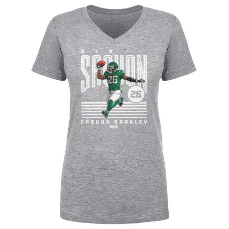 Saquon Barkley Women's V-Neck T-Shirt | 500 LEVEL
