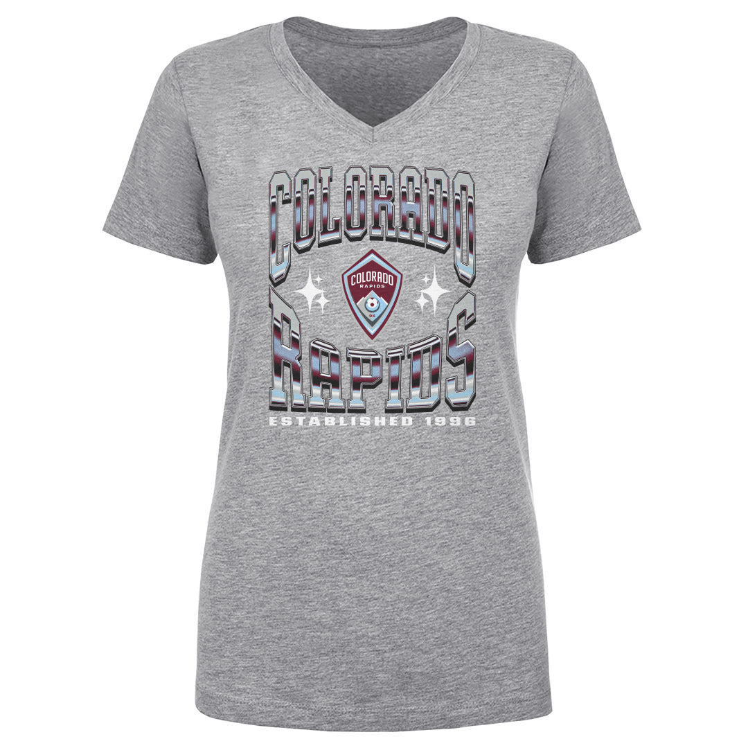 Colorado Rapids Women's V-Neck T-Shirt | 500 LEVEL