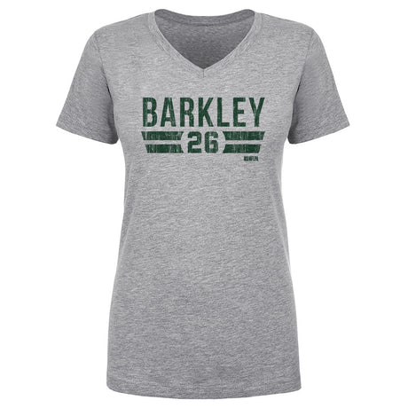 Saquon Barkley Women's V-Neck T-Shirt | 500 LEVEL