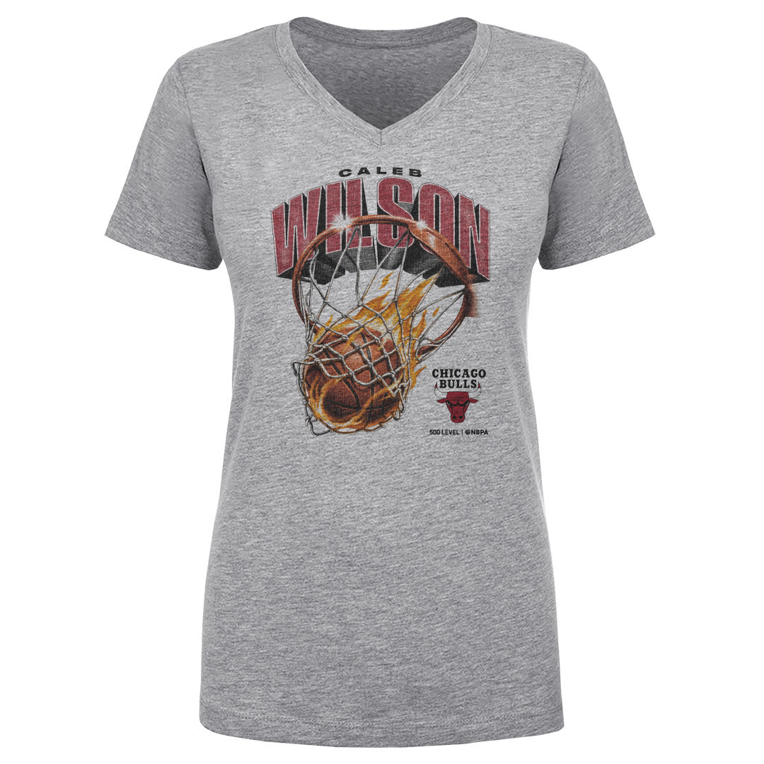 Caleb Wilson Women's V-Neck T-Shirt | 500 LEVEL