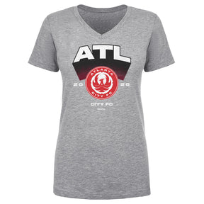 Atlanta City FC Women's V-Neck T-Shirt | 500 LEVEL