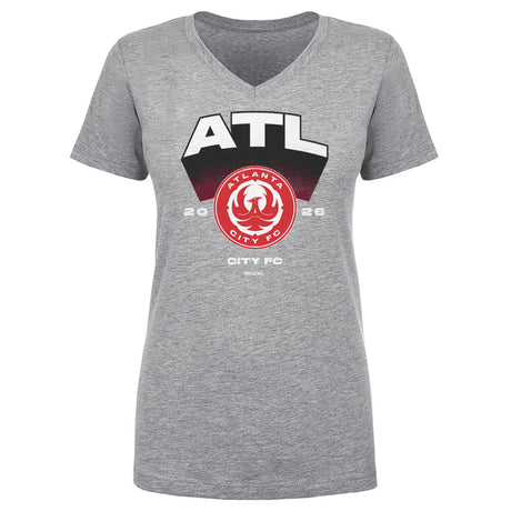 Atlanta City FC Women's V-Neck T-Shirt | 500 LEVEL
