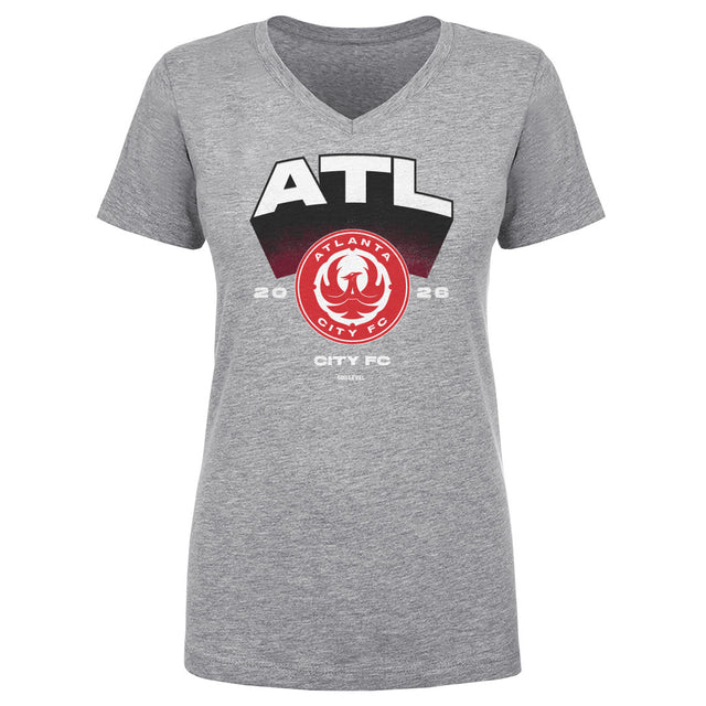 Atlanta City FC Women's V-Neck T-Shirt | 500 LEVEL