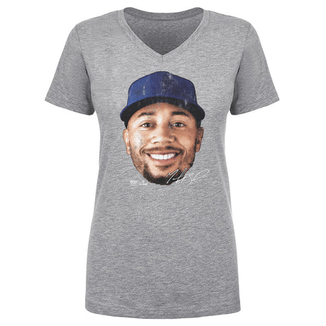 Mookie Betts Women's V-Neck T-Shirt | 500 LEVEL