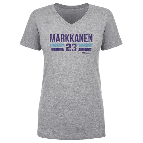 Lauri Markkanen Women's V-Neck T-Shirt | 500 LEVEL