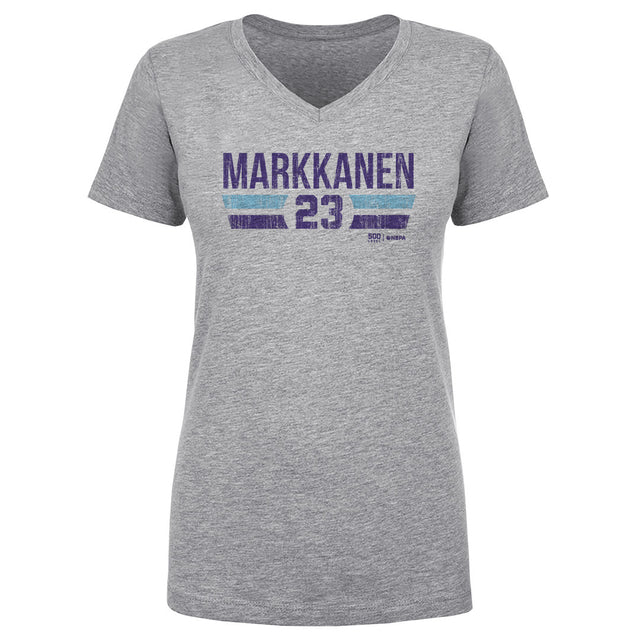 Lauri Markkanen Women's V-Neck T-Shirt | 500 LEVEL
