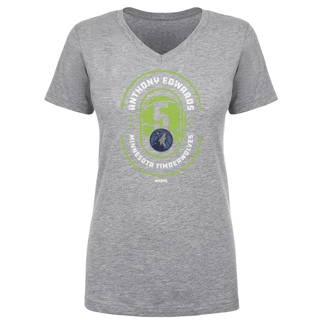 Anthony Edwards Women's V-Neck T-Shirt | 500 LEVEL