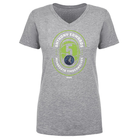 Anthony Edwards Women's V-Neck T-Shirt | 500 LEVEL