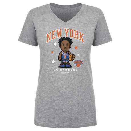 OG Anunoby Women's V-Neck T-Shirt | 500 LEVEL