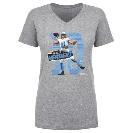 Justin Herbert Women's V-Neck T-Shirt | 500 LEVEL
