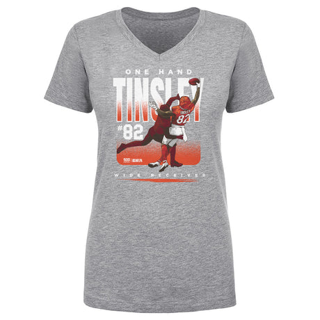 Mitchell Tinsley Women's V-Neck T-Shirt | 500 LEVEL