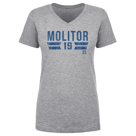 Paul Molitor Women's V-Neck T-Shirt | 500 LEVEL