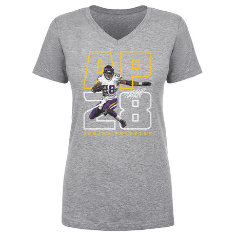 Adrian Peterson Women's V-Neck T-Shirt | 500 LEVEL