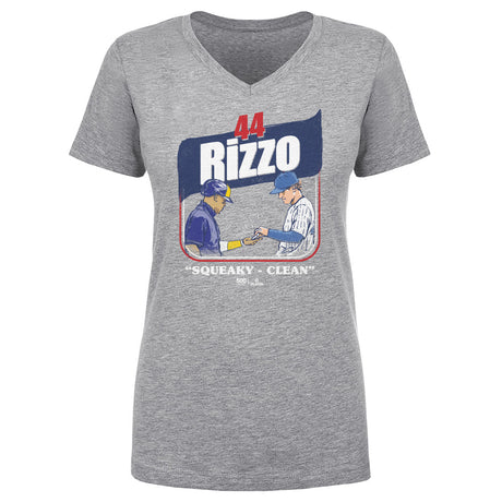 Anthony Rizzo Women's V-Neck T-Shirt | 500 LEVEL