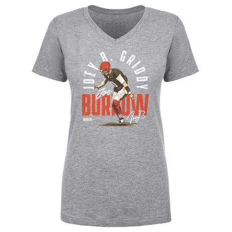Joe Burrow Women's V-Neck T-Shirt | 500 LEVEL
