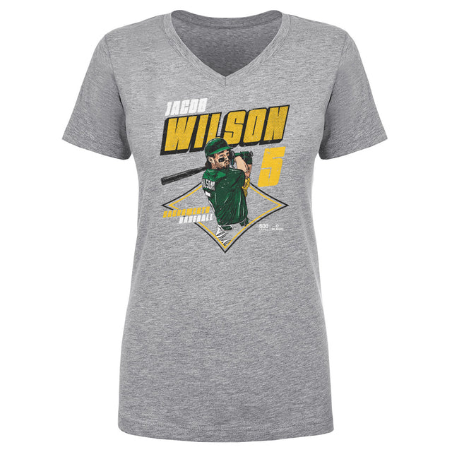 Jacob Wilson Women's V-Neck T-Shirt | 500 LEVEL